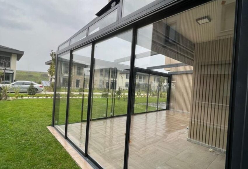 İstanbul Yeşilköy Cam Pergola Kış Bahçesi Projesi - Görsel 1